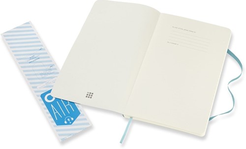 Notitieboek Moleskine large 130x210 ln sc reef bl 1 Stuk-2
