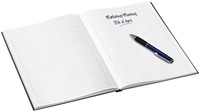 Notitieboek Leitz WOW A4 160blz 90gr lijn zwart-2