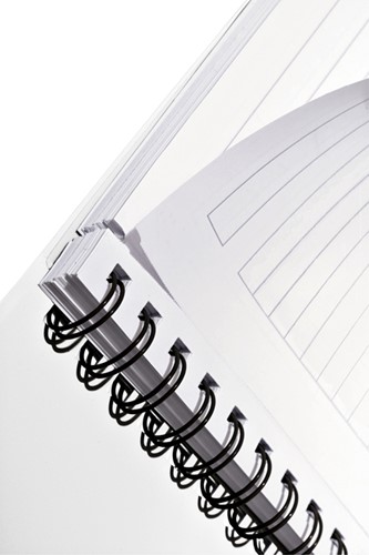 Notitieboek Leitz WOW A5 lijn spiraal PP wit 1 Stuk-3