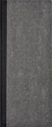 Notitieboek 135x330mm lijn 192blz 70gr grijs gew 1 Stuk