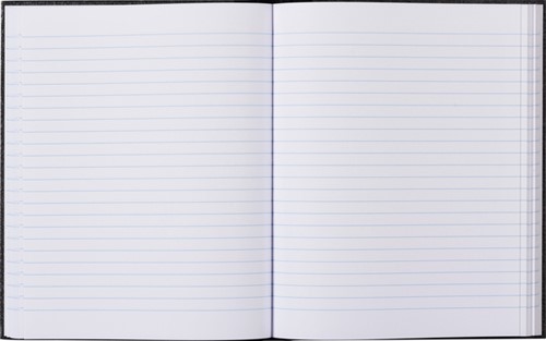 Register breedkwarto 288blz lijn grijs gewolkt 1 Stuk-2