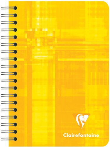 Notitieboek Clairefontaine 95x140 sp lijn assorti 1 Stuk-2