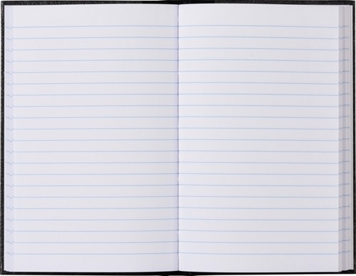 Notitieboek Octavo 103x165mm lijn grijs gewolkt 1 Stuk-2