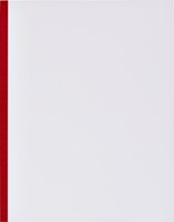 Kasboek 165x210mm 160blz 1 kolom rode rug assorti 1 Stuk-3