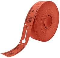 Garderobebon Combicraft nr 1 tm 500 rood 500st 500 Stuk