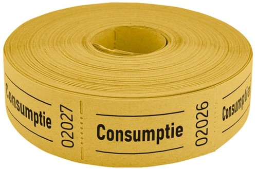 Consumptiebon Combicraft 57x30mm 2zijdig gl 2x1000 2 Stuk-3