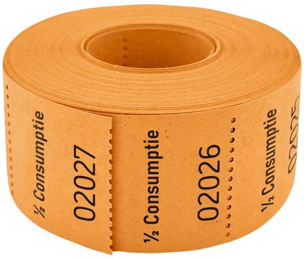Consumptiebon Combicraft 1 2 oranje 500st 5 Stuk-3