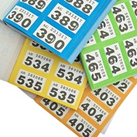 Nummerblok Combicraft 1 1000 assorti 6 stuks 6 Stuk-1