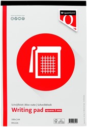 Schrijfblok Quantore A4 ruit 5mm 100vel 60gr 1 Stuk