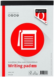 Schrijfblok Quantore A5 lijn 100vel 60gr 1 Stuk