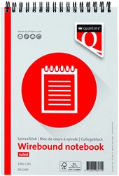 Spiraalblok Quantore A5 lijn spiraal 100vel 70gr 1 Stuk