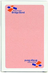 Speelkaarten Bridge Bond roze 1 Stuk