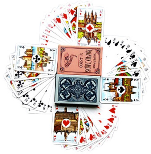 Speelkaarten Brdige Bond geplastificeerd bl of rz 1 Stuk-2