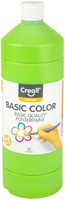 Plakkaatverf Creall basic lichtgroen 1000ml 1000 Milliliter