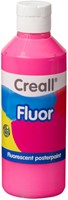 Plakkaatverf Creall fluor roze 250ml 250 Milliliter