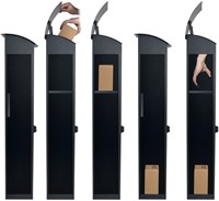 Pakketbrievenbus Helsinki zwart 1 Stuk-6