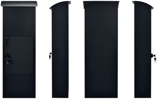 Pakketbrievenbus Helsinki zwart 1 Stuk-3