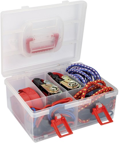 Spanbanden en spanelastiekenset Toolland 20 stuks 20 Stuk-2