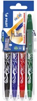 Rollerpen PILOT friXion BL-FR7 M Set2Go basis ass 4 Stuk
