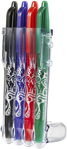 Rollerpen PILOT friXion medium basis assorti Set2Go à 4 stuks-2