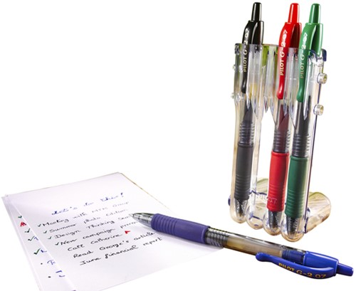 Gelschrijver PILOT clicker Set2Go M basis assorti 4 Stuk-2