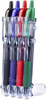 Gelschrijver PILOT clicker Set2Go M basis assorti 4 Stuk-3