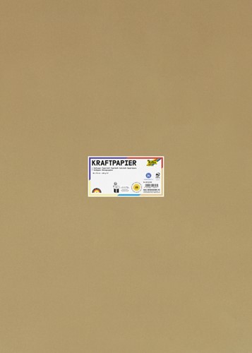 Kraftpapier Folia 50x70cm 120gr 25 vel 1 Stuk