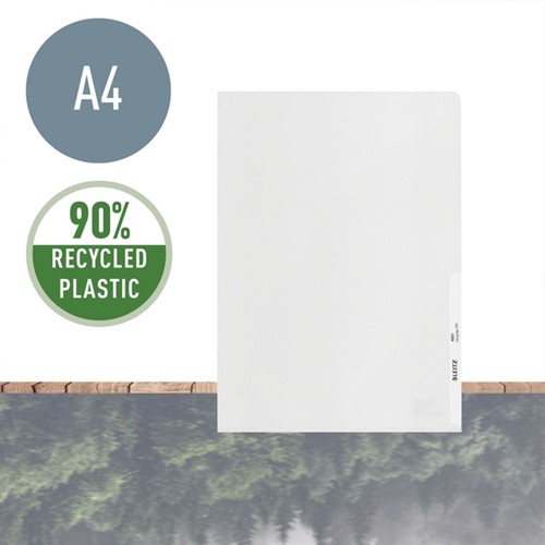 L-map Leitz Recycle PP A4 transparant 25st 25 Stuk-4