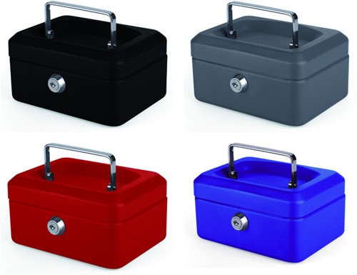 Geldkist Quantore 150x115x80mm blauw 1 Stuk-3