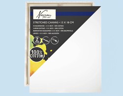 Canvas Nassau fine art 13x18cm 100 procent katoen 2 Stuk