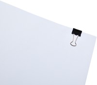 Papierklem MAUL 215 foldback 13mm zwart 12st 12 Stuk-3