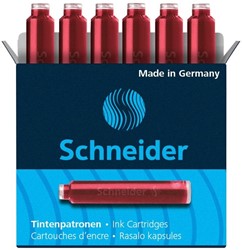 Inktpatroon Schneider din rood 6 Stuk