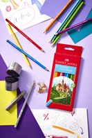 Puntenslijper Faber-Castell trio grip 2001 zilver 1 Stuk-1