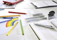 Puntenslijper Faber-Castell trio grip 2001 zilver 1 Stuk-6