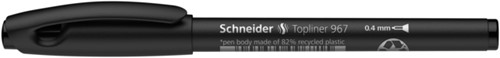Fineliner Schneider 967 0.4mm zwart 1 Stuk-1