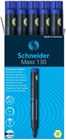 Viltstift Schneider Maxx 130 rond 1-3mm blauw 1 Stuk-3
