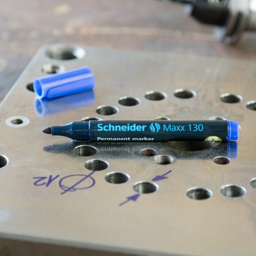 Viltstift Schneider Maxx 130 rond 1-3mm blauw 1 Stuk-3
