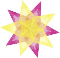 Transparant papier Folia 70x100cm 42gr ass kleuren 1 Rol-2