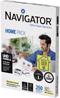 Kopieerpapier Navigator Homepack A4 80gr wit 250 Vel
