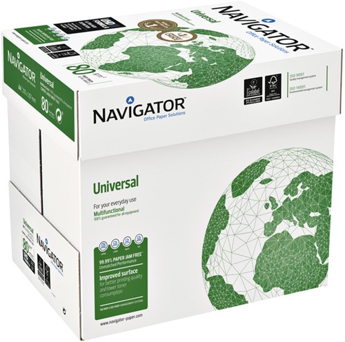 Kopieerpapier Navigator Universal A4 80gr wit 500 Vel-3