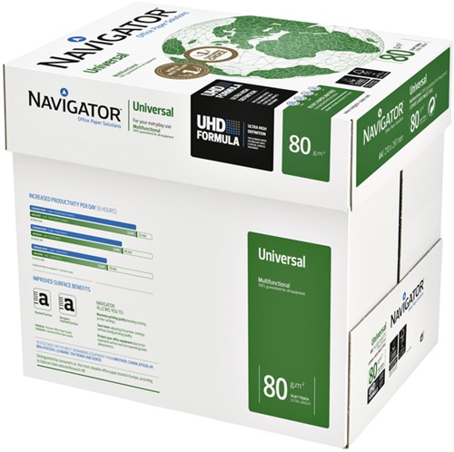 Kopieerpapier Navigator Universal A4 80gr wit 500 Vel-1