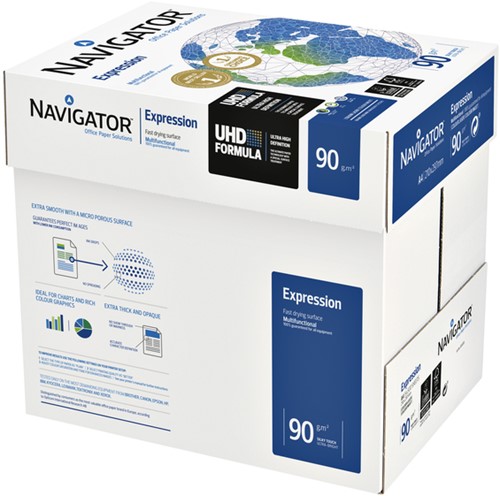 Kopieerpapier Navigator Expression A4 90gr wit 500 Vel-1