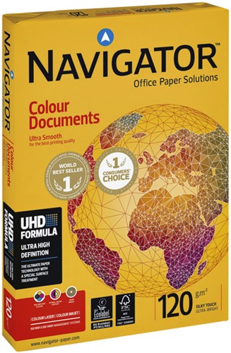 Kopieerpapier Navigator Colour Doc A3 120gr wit 500 Vel-2