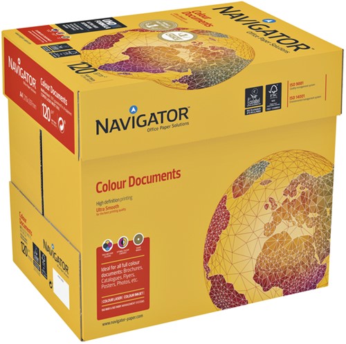 Kopieerpapier Navigator Colour Doc A4 120gr wit 250 Vel-3