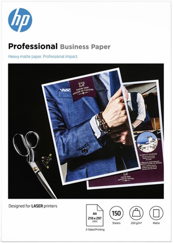 Fotopapier HP 7MV80A A4 laser 200gr mat 150 Vel-2