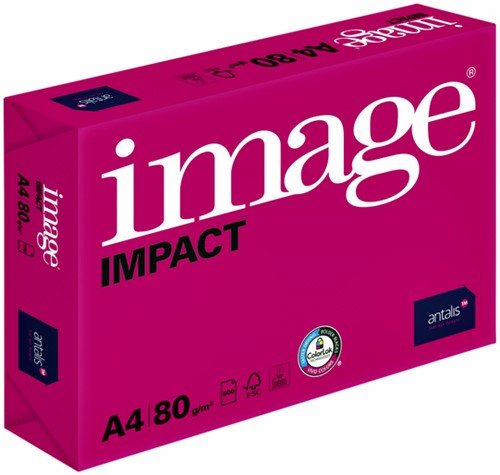Kopieerpapier Image Impact A4 80gr wit 500 Vel-2