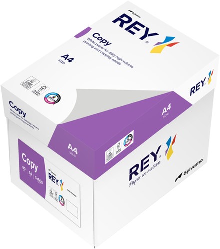 Kopieerpapier Rey Copy A4 80gr wit 500 Vel-1