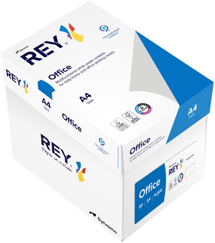 Kopieerpapier Rey Office A4 80gr wit 500 Vel-3