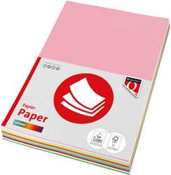 Kopieerpapier Quantore Col A4 80gr 10kleuren x 25v 250 Vel