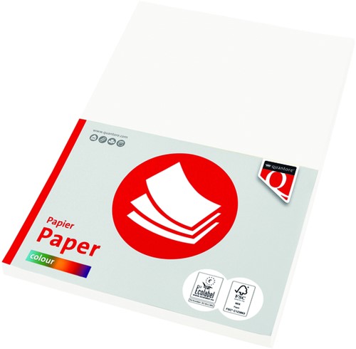 Kopieerpapier Quantore Col-100 A4 80gr wit 100 Vel